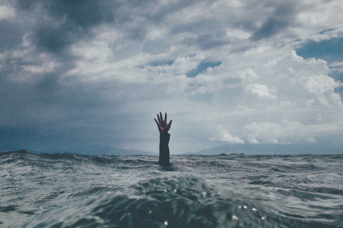 Drowning - emotional and physical cost of modern life