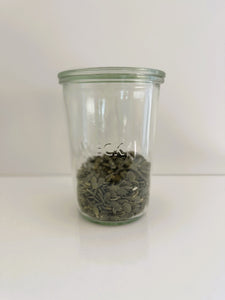 Weck Jar - Wide Mouth With Lid  3 Sizes