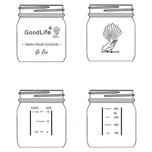 Preserving Jars 500ml - Single Metal Screw Lid