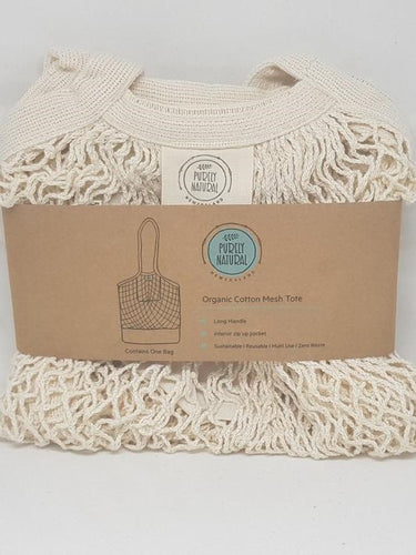 Organic Cotton Mesh Tote