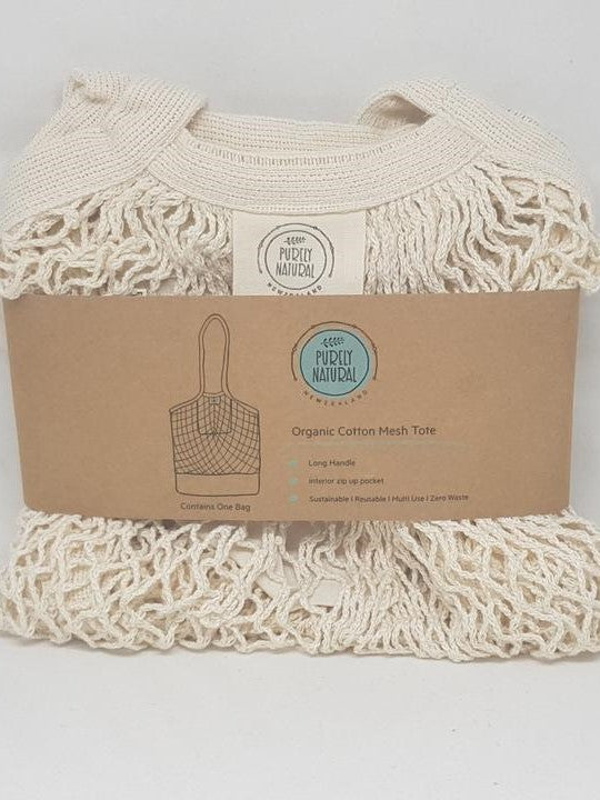Organic Cotton Mesh Tote
