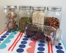 Load image into Gallery viewer, Preserving Jars 1 Litre -  Metal Screw Lid Single