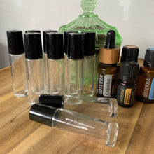 Load image into Gallery viewer, 10ml Clear Roller Bottles