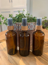 Load image into Gallery viewer, Amber Bamboo Pump Bottles 3 Pack