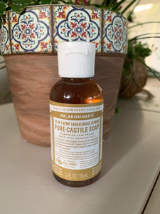 Dr Bronner's Pure Castile Soap 59ml