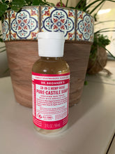 Load image into Gallery viewer, Dr Bronner&#39;s Pure Castile Soap 59ml