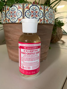 Dr Bronner's Pure Castile Soap 59ml