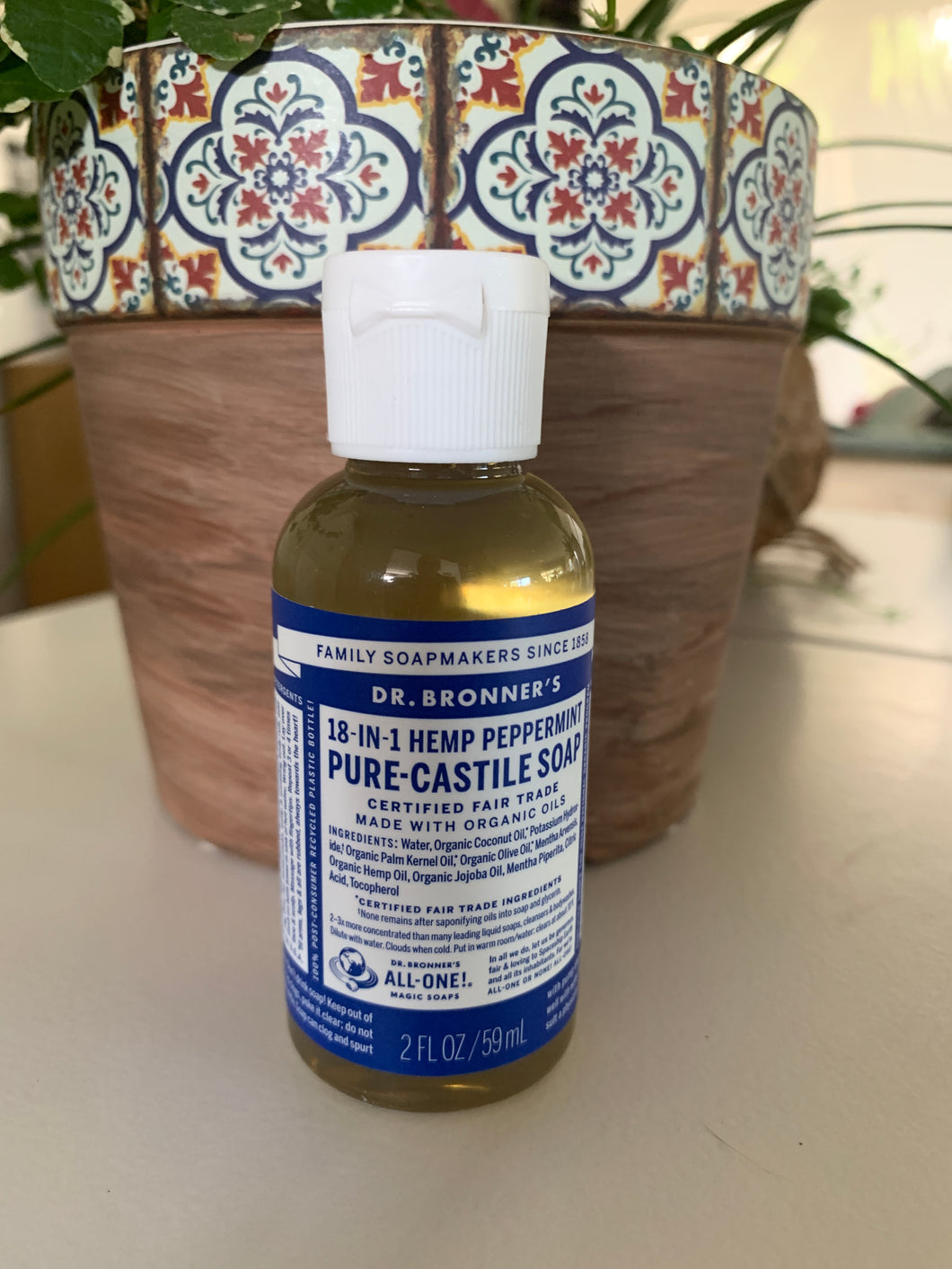 Dr Bronner's Pure Castile Soap 59ml