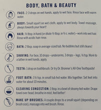 Load image into Gallery viewer, Dr Bronner&#39;s Pure Castile Soap 59ml