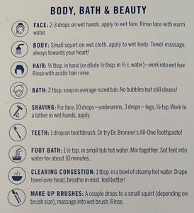Dr Bronner's Pure Castile Soap 59ml