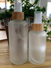 Load image into Gallery viewer, Frosted Bamboo Mist Bottles 2 Pack