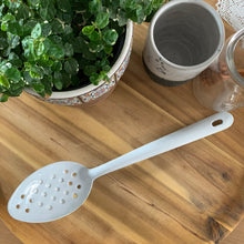 Load image into Gallery viewer, Enamel Perforated Spoon