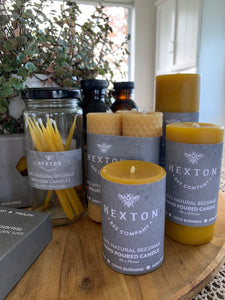 Beeswax Pillar Candles 45 x 150mm