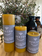 Load image into Gallery viewer, Beeswax Pillar Candles 45 x 150mm