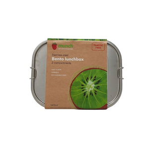 Munch Stainless Steel Lunchbox (2 Compartments)
