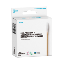 Load image into Gallery viewer, Humble Natural Cotton Swabs - White