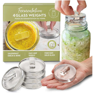 Fermentation Weights - Glass Set of 4