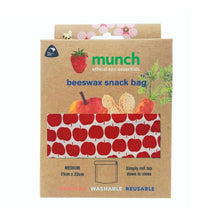 Load image into Gallery viewer, Munch Beeswax Sack Bag